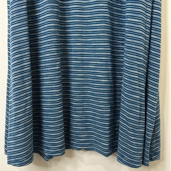MADEWELL Highpoint Tank Dress in Fairbury Stripe Blue Size XL - Picture 10 of 14